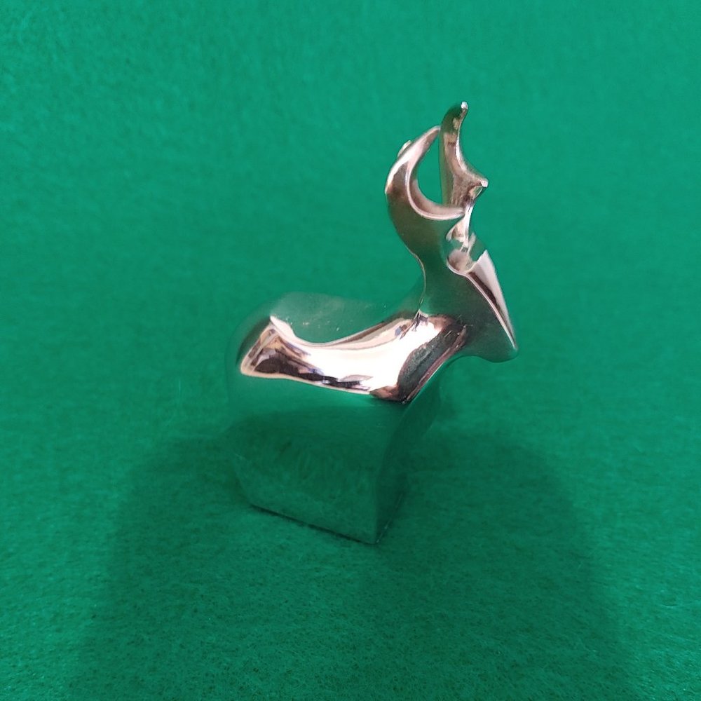 Vintage Dansk Silverplate Reindeer